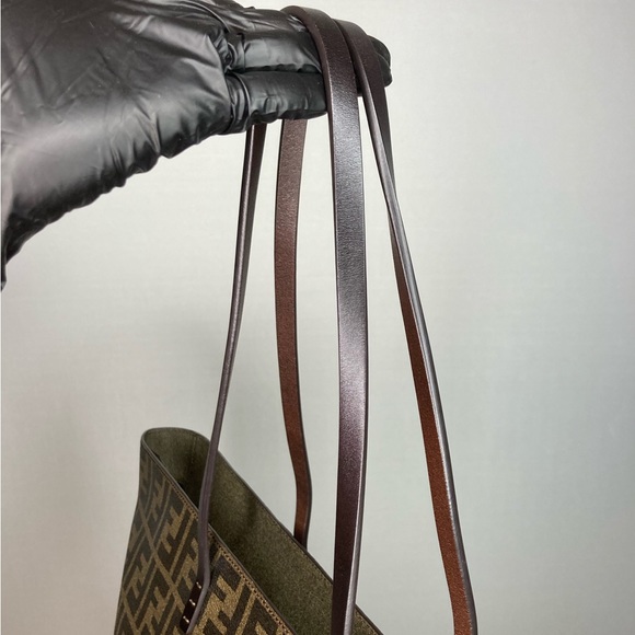 Authentic Fendi Zucca Canvas Tote - Picture 15 of 15